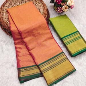 Kanchi Border Fancy Cotton Sarees
