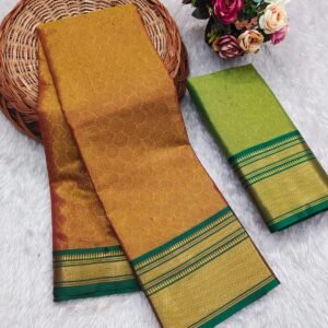 Kanchi Border Fancy Cotton Sarees