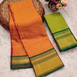 Kanchi Border Fancy Cotton Sarees