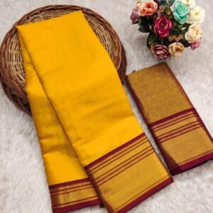 Kanchi Border Fancy Cotton Sarees