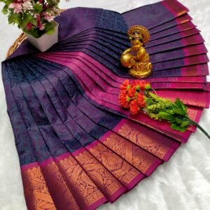 Poonthamil Sarees ( 3D Embossed Saree )