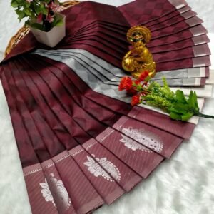 Poonthamil Sarees ( 3D Embossed Saree )