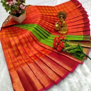 Poonthamil Sarees ( 3D Embossed Saree )