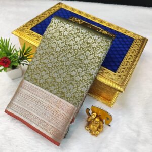 Brocade sarees (BRIDAL SAREE COLLECTIONS )