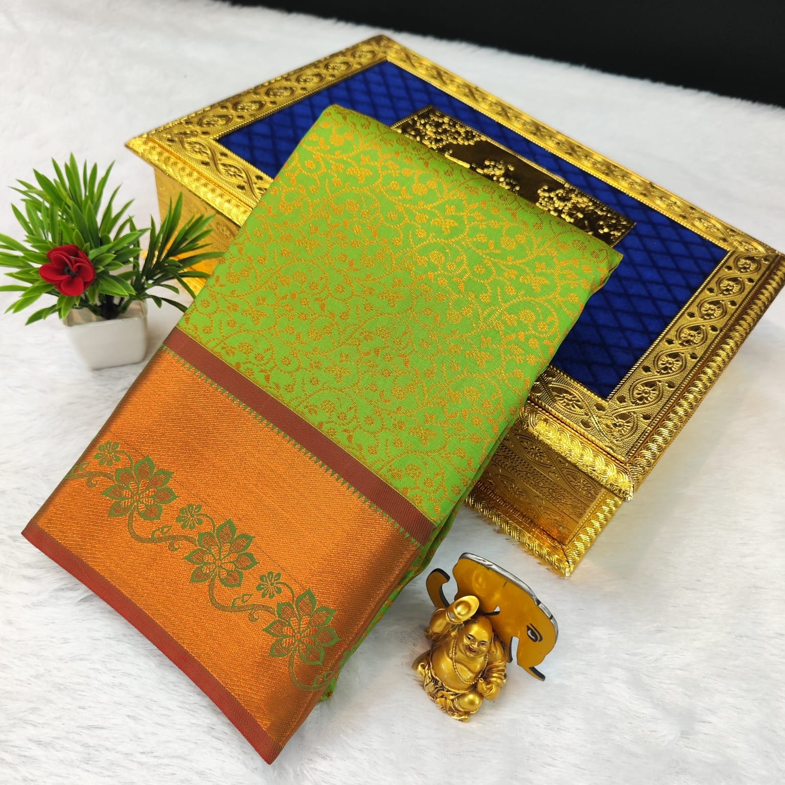 Brocade sarees (BRIDAL  SAREE COLLECTIONS )