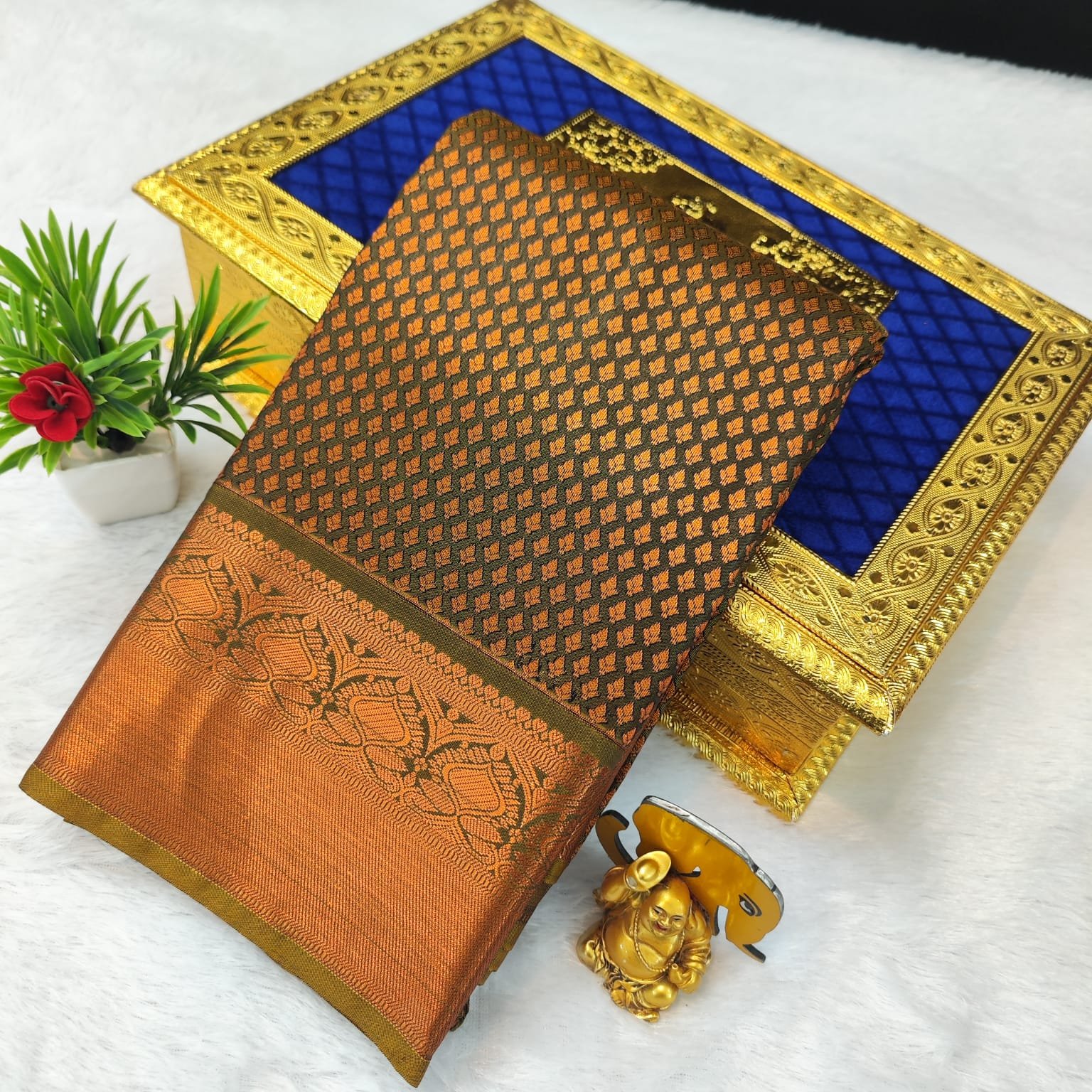 Brocade sarees (BRIDAL  SAREE COLLECTIONS )