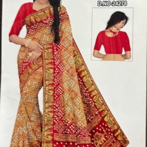 Rich Pallu Bandej Saree