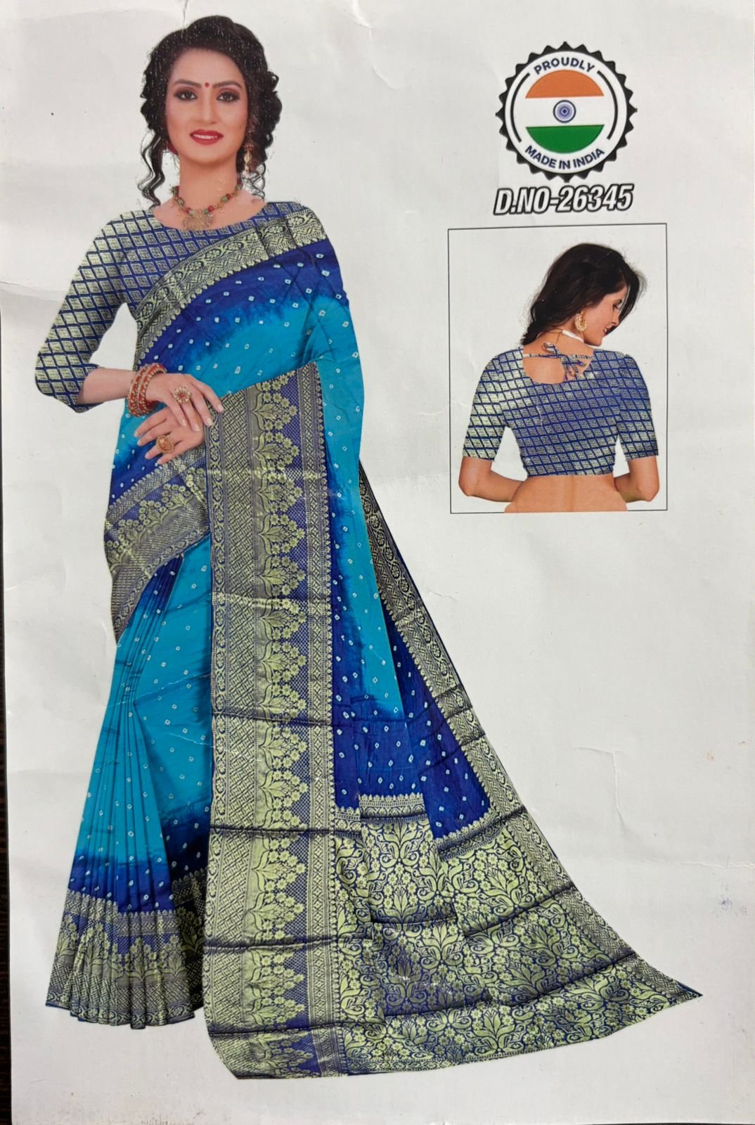 Rich Pallu Bandej Sarees