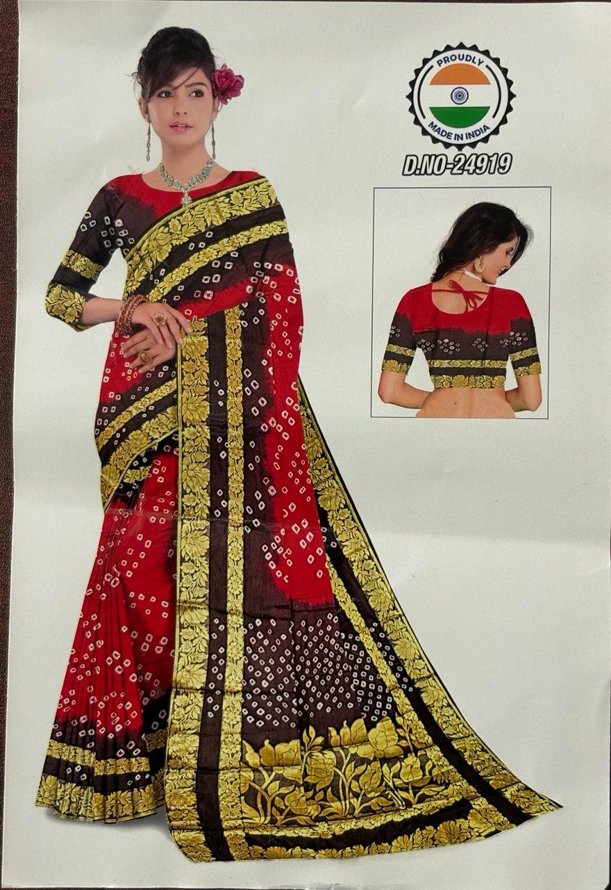 Rich Pallu Bandej Saree